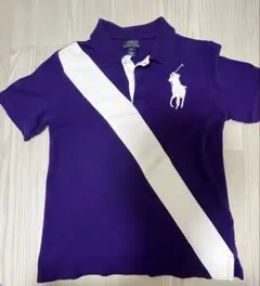 Polo Ralph Lauren パープル ポロシャツ L