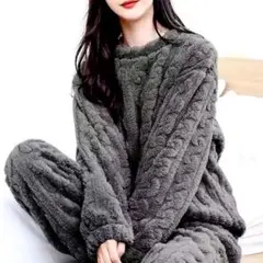 モコモコ　パジャマ　レディース　フリース　ルームウェア　部屋着　メンズ　ふわふわ