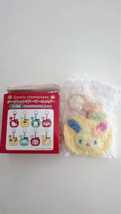 ウサハナ　秋めくりんごデザインシリーズ　シークレットミラーキーホルダー