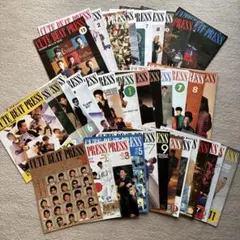 チェッカーズ　会報 CUTE BEAT PRESS 最古4号から37冊