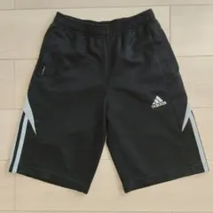 ■adidas■アディダス■紺ハーフパンツ140■体操服ジャージ