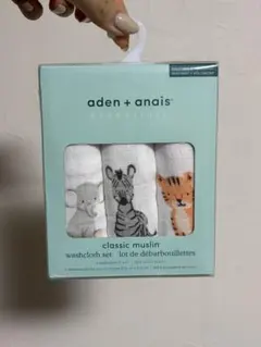 新品未開封　aden + anais ガーゼハンカチ おくるみ　3枚セット
