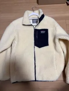 【未使用品】OUTDOOR フリースジャケット Mサイズ クリーム色