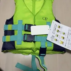 op ライフジャケット 緑/青 110-130センチのサムネイル