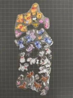 正規品　プチドロップステッカー　ディズニーおすそわけ