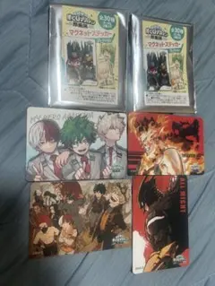 僕のヒーローアカデミア　原画展　マグネットステッカー