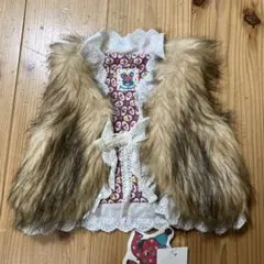 ✲様専用　Vana Vana ベージュ ファーベスト 80cm