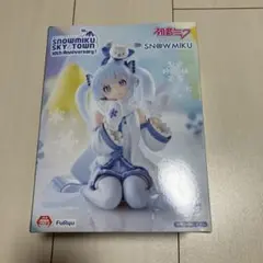 初音ミク　ぬーどるストッパーフィギュア　雪ミク　スカイタウン　10th ver.
