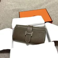 エルメス ベアン 4連キーケース エトゥープ H金具のサムネイル
