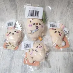 うさぎだらけくじ マスコット ハサミ ぬいぐるみバッジ