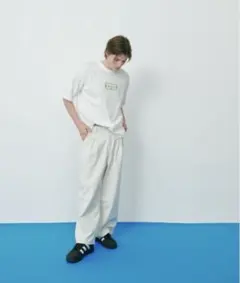 最安値】プレクミー precme ワイドストレートパンツ スラックス - メルカリ