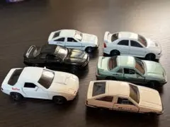 トミカ 頭文字D イニシャルD コミックトミカ Vol.1 箱なし　6台