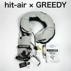 ☆ hit-air × GREEDY GHA-001 ネックサポート エアバッグ - メルカリ