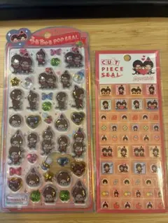 モンチッチ　うるちゅるポップシール&タイルシール