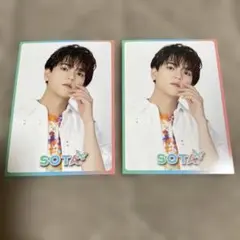 FANTASTICS 中島颯太くん　フォトカード2枚セット