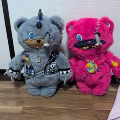 ハミクマ　キャンディ　パンク　ソウル　ぬいぐるみ　4体　セット 2024】USJハミクマ&ハミクマソウル&ハミクマパンクグッズ一覧！販売