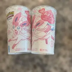 ポケモン×ファミマ ニンフィアのあまえるピーチゼリードリンク 空き