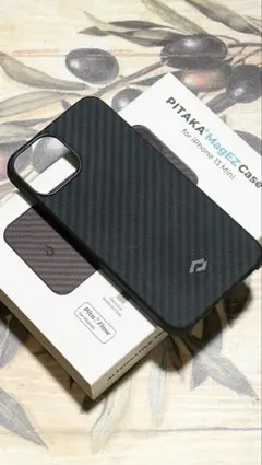 PITAKA MagEZ Case iPhone 13 Mini アラミド