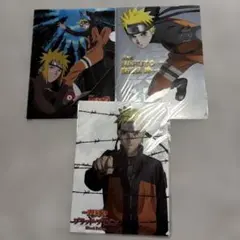 当時品⭐︎劇場版NARUTO クリアファイル　3枚セット