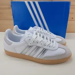 アディダス サンバ OG ホワイト/シルバー 24cm