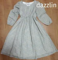 dazzlin ダズリン　ロング ワンピース　花柄　ドレス　スカート　フラワー