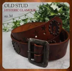 ▢HYSTERIC GLAMOUR x OLD STUD▢ ターコイズ　ベルト ▢HYSTERIC GLAMOUR x OLD STUD▢ ターコイズ ベルト - メルカリ