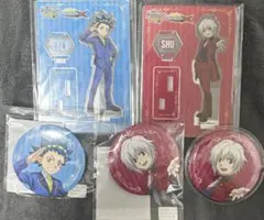 ベイブレード バースト 蒼井バルト 紅シュウ アクリルスタンド 缶バッジ ベイブレードバースト 紅シュウ アクリルスタンド 缶バッジ セット