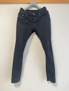 HYSTERIC GLAMOUR ブラック スキニーデニムパンツのサムネイル
