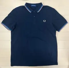 Fred Perry ポロシャツ ネイビー ティップラインのサムネイル
