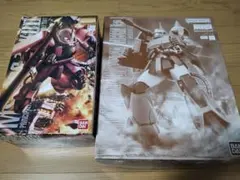 ＭＧシャア専用ザクⅡver2.0（赤バンダイ） ザクキャノン（ユニコーンver） MGシャア専用ザクⅡver2.0（赤バンダイ） ザクキャノン（ユニコーン