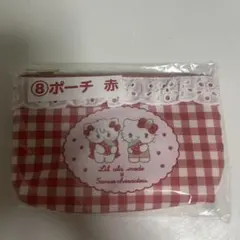 サンリオ mikko ポーチ 赤