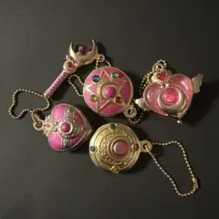 セーラームーン ダイキャストチャーム ガチャガチャ キーホルダー セット
