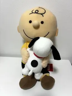 【美品】スヌーピー　チャーリーブラウン　ぬいぐるみ