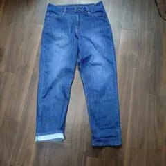 レディースボーイフレンドパンツ　ウエスト64