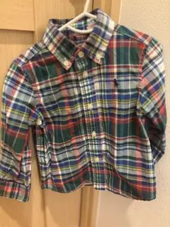 Ralph Lauren チェック柄シャツ 80