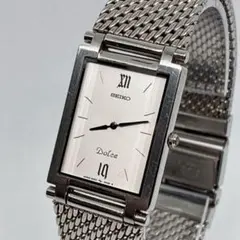 SEIKO DOLCE 4J41-0AH0 スクエア サファイア ステンレス - メルカリ