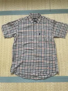 DAKS GOLF 半袖シャツ Lサイズ チェック柄