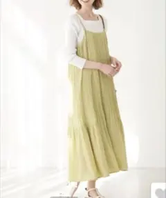 ロペピクニック 2way プリーツキャミワンピース