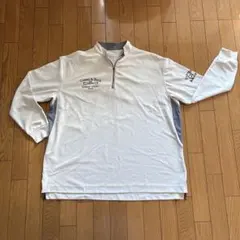 Cutter & Buck ハーフジップシャツ 3L ホワイト