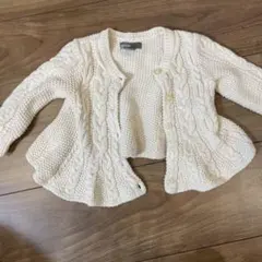 babyGap アイボリー カーディガン 0-6ヶ月