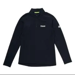 新品タグ付きTFW49 ハーフジップ 長袖シャツ カーキ L ゴルフウェア