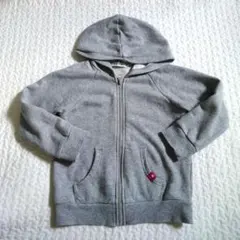 SLAP SLIP グレー フルジッパー パーカー