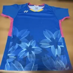 YONEX 日本代表 ゲームシャツ ユニフォーム 桜柄 バドミントン S YONEX 日本代表 ゲームシャツ ユニフォーム 桜柄 バドミントン S