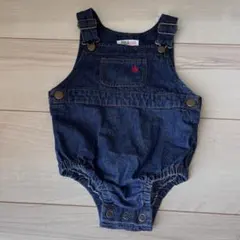 POLO Baby デニムロンパース 70