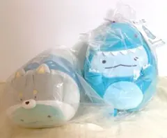 すみっコぐらし 一番くじ D賞 とかげ 犬 おもちゃ ぬいぐるみ セット 新品