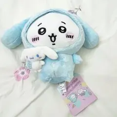 新品 ナガノフレンズ×サンリオ シナモロール ちいかわ コラボ ぬいぐるみ