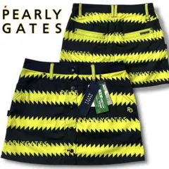 【PEARLY GATES/パーリーゲイツ】ストレッチスカート ボーダー サイズ：0 PEARLY GATES パーリーゲイツ 切替 ストレッチ