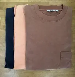 UNIQLOu クルーネックTシャツ　3色セット　S