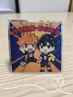 ハイキュー!!マンシール　シークレット　日向•影山