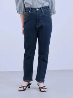 タグ付き未使用COHINA DENIM スリムストレート short インディゴ